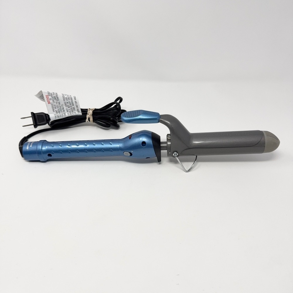 BaByliss Pro Nano Titanium 1" Spring Curling Iron Heat Setting Up To 450°F